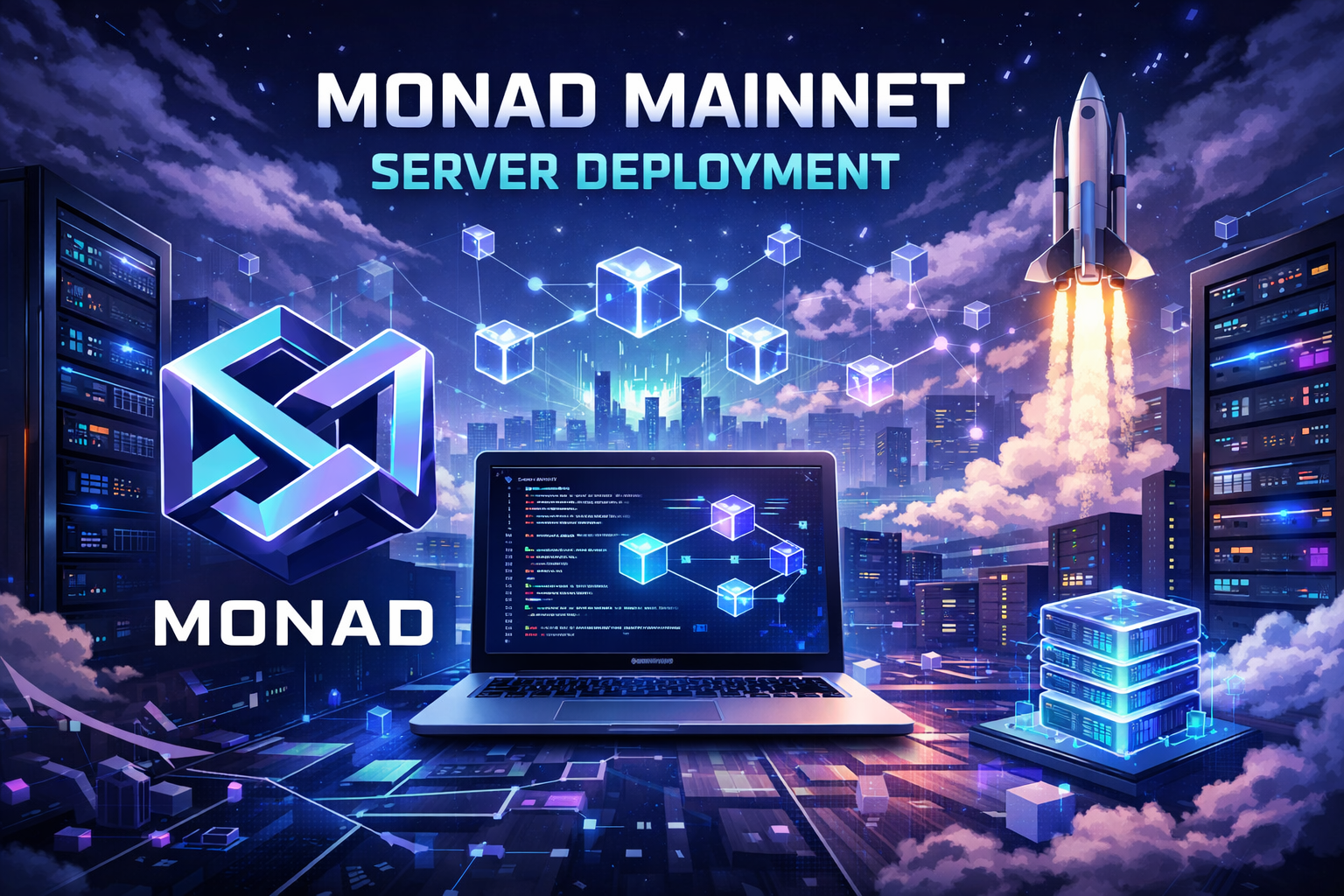 BitCtrl Monad mainnet validator deployment visual